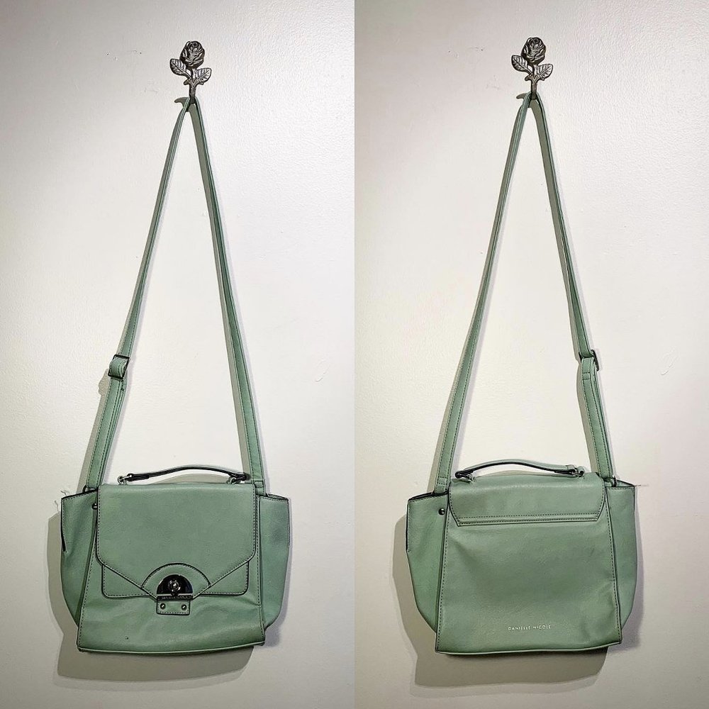 Sea-foam Green Danielle Nicole Crossbody Bag